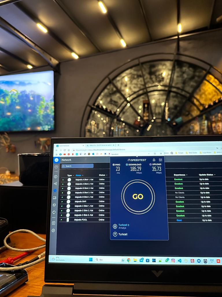 Majestic Hotel Ölüdeniz Wi-Fi Sistemleri.